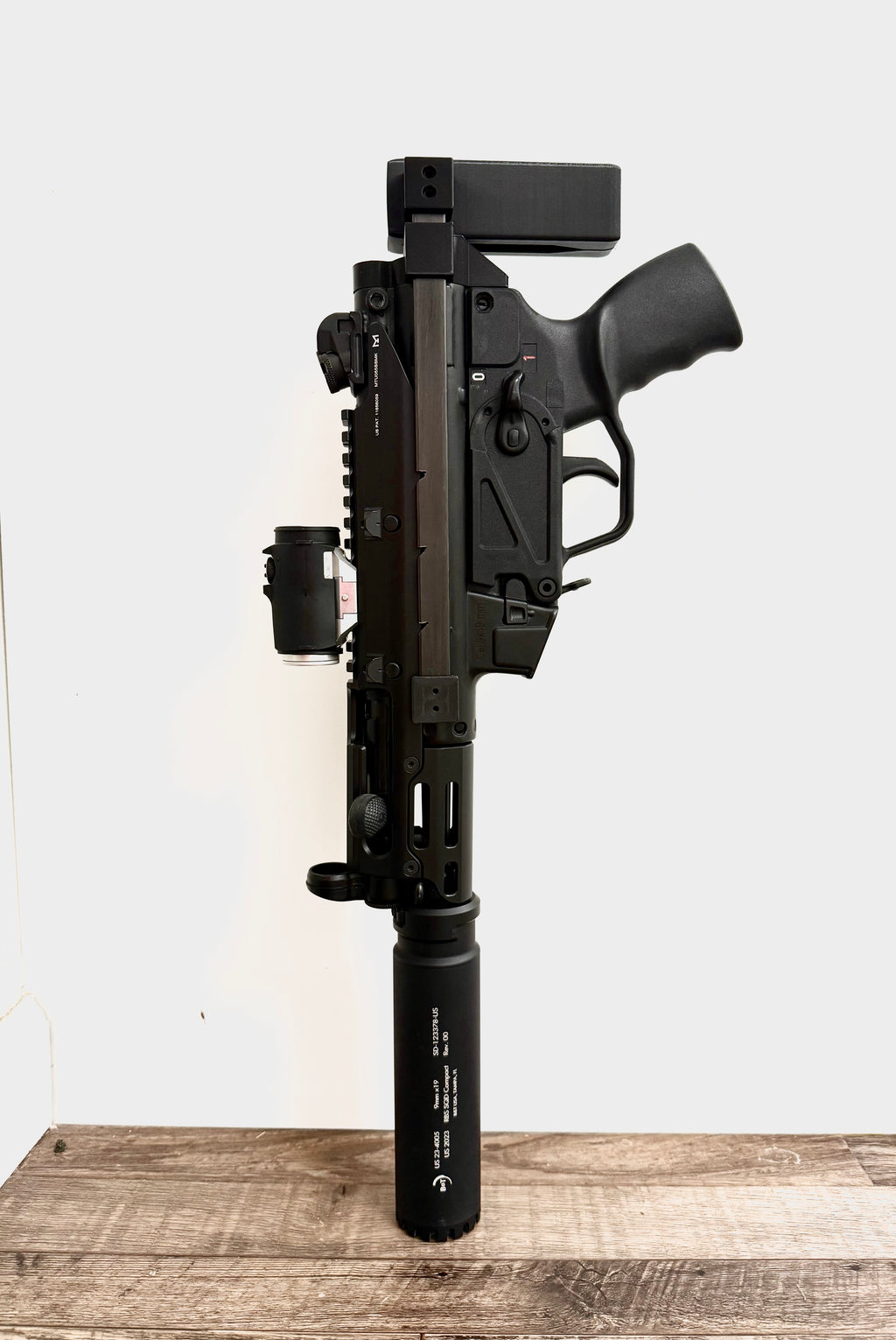 Carbon Fiber Telescoping Brace